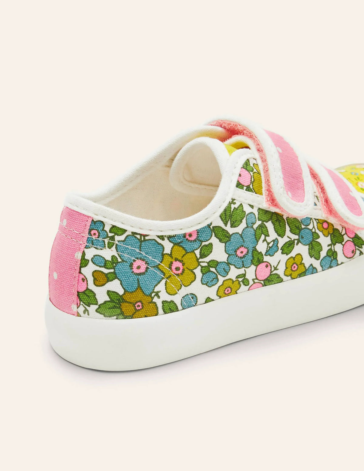 Hotch Potch Canvas Sneakers-Multi Floral