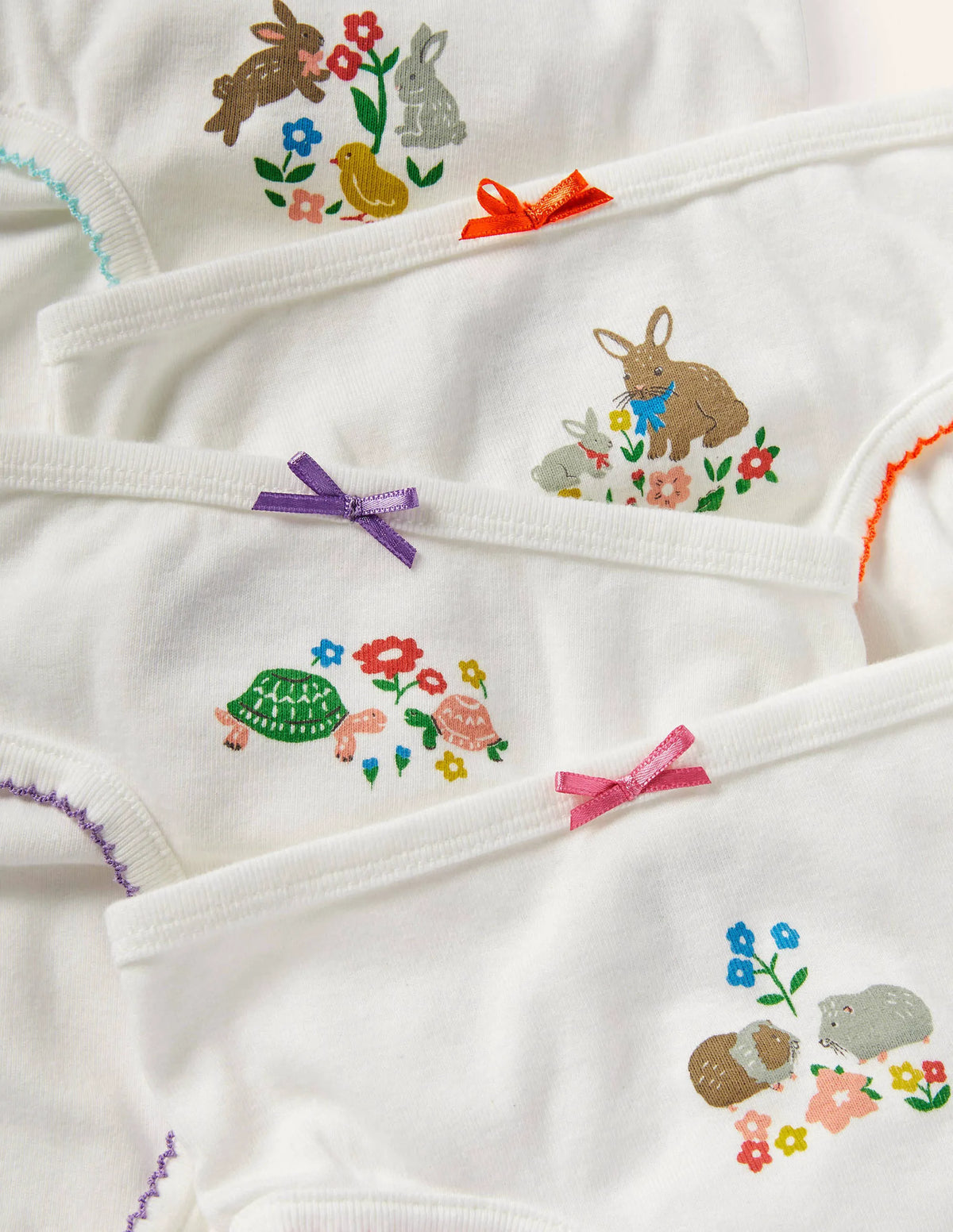 Underwear 7 Pack-Ivory Floral Pets