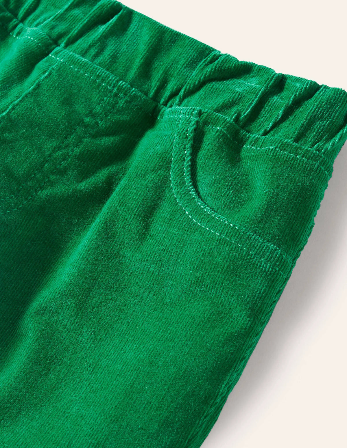 Cord Leggings-Highland Green