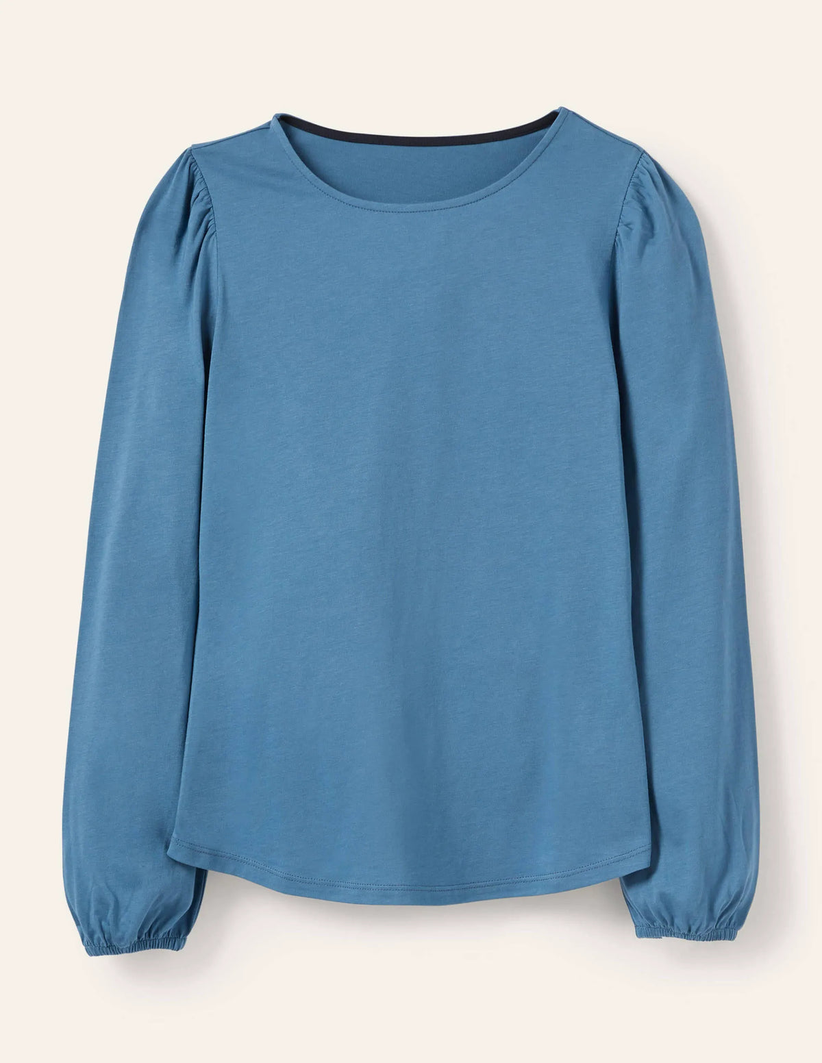 Supersoft Long Sleeve Top-Azure