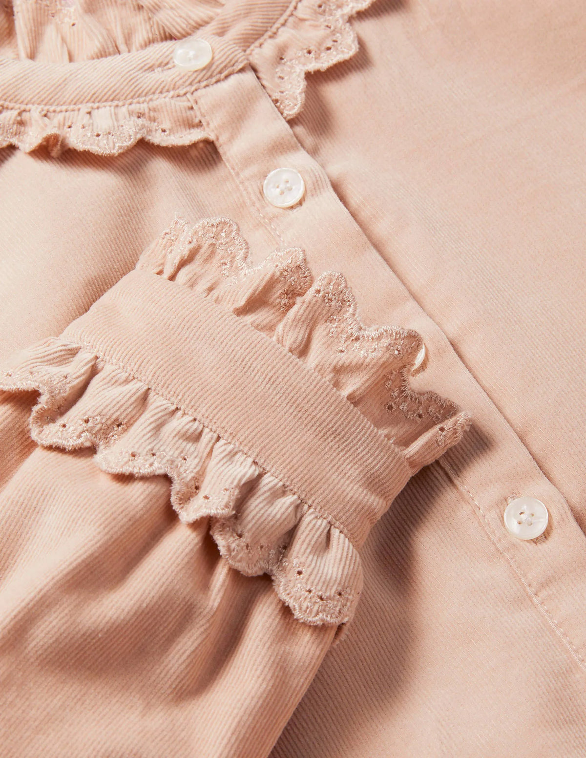 Eliza Broderie Shirt-Popcorn
