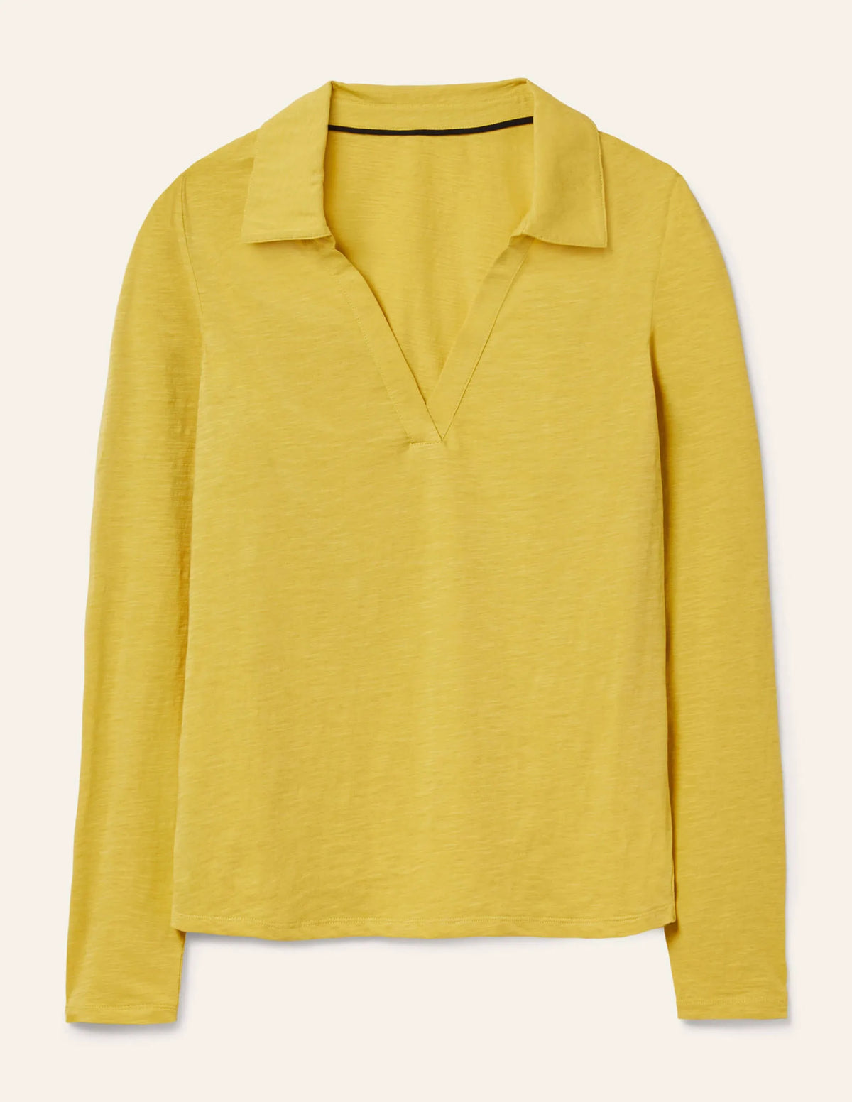 The Cotton Collar Notch Tee-Pineapple