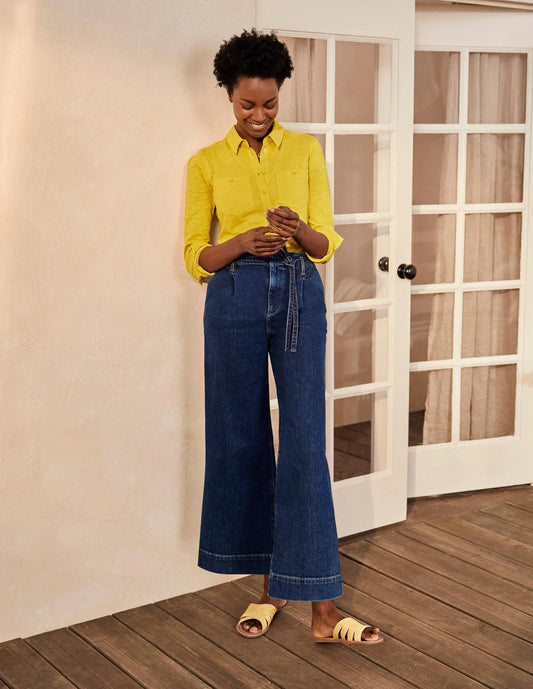 Wide Leg Culottes-Mid Vintage