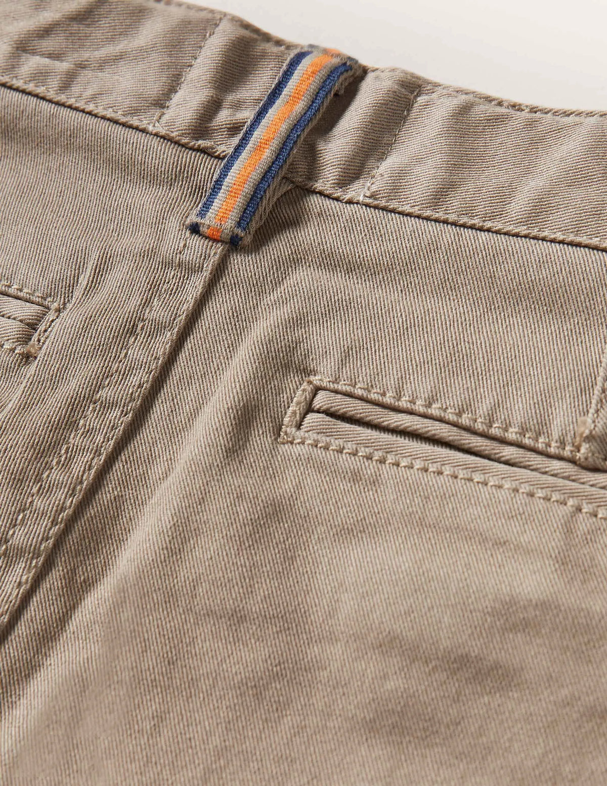 Chino Stretch Pants-Nutty Brown