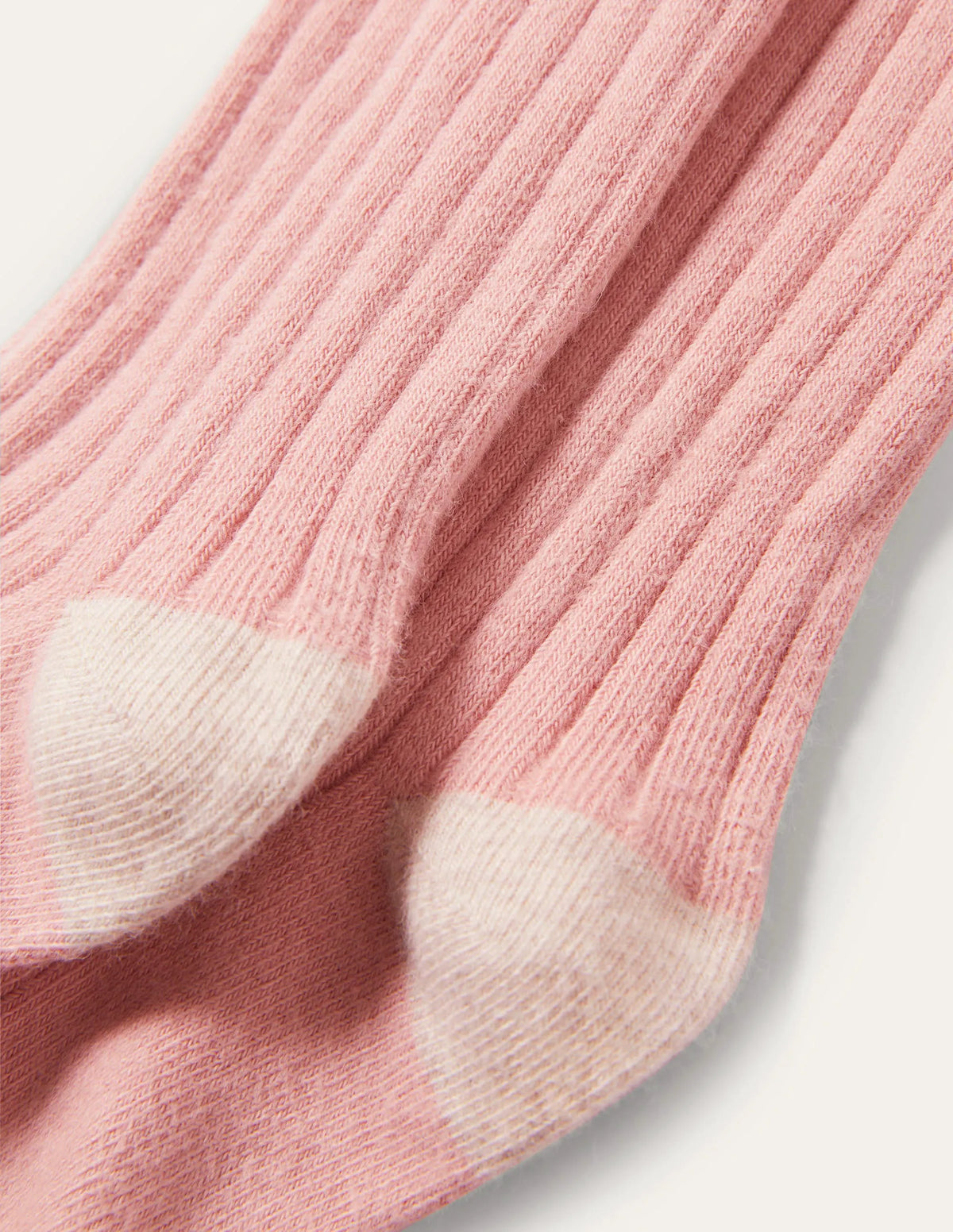 Ribbed Tights-Chalky Pink