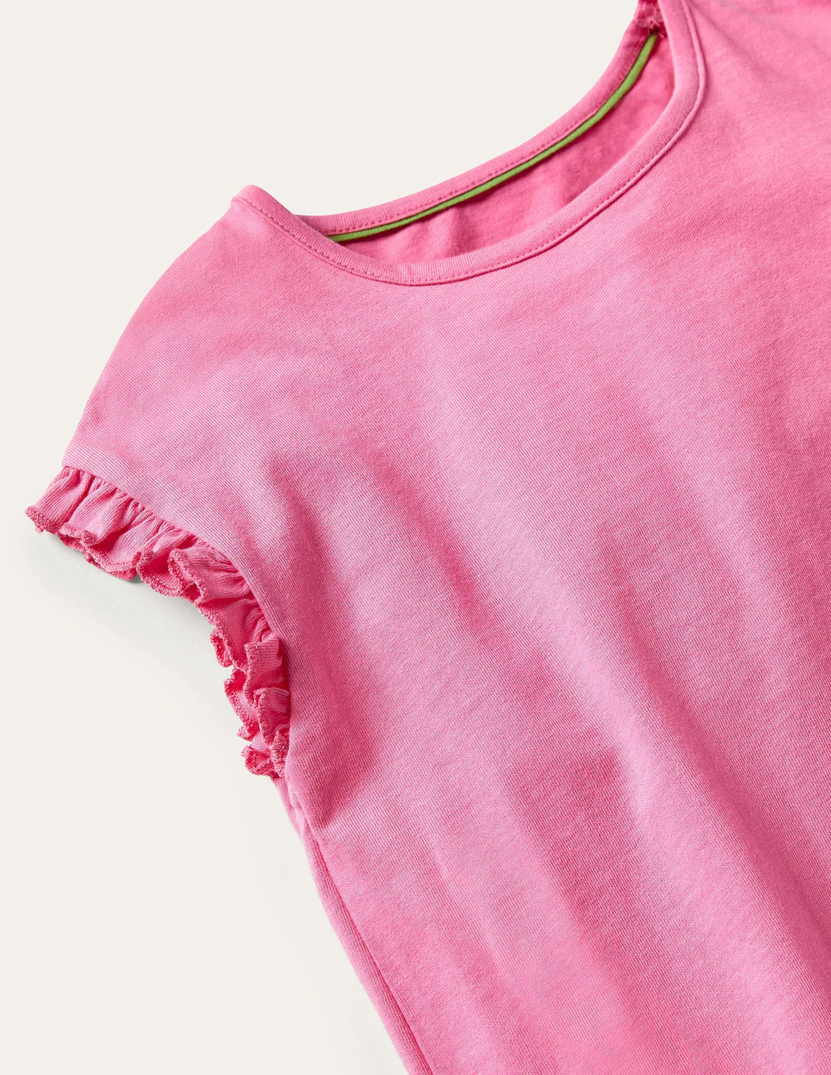Faye Jersey Top-Bright Petal