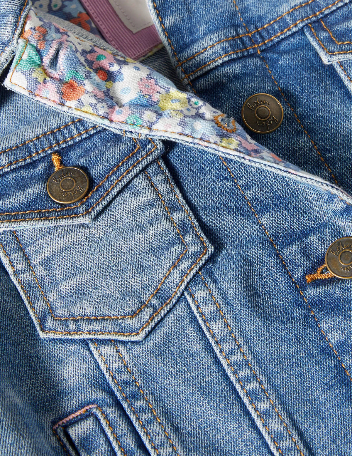 Denim Jacket-Mid Vintage Denim