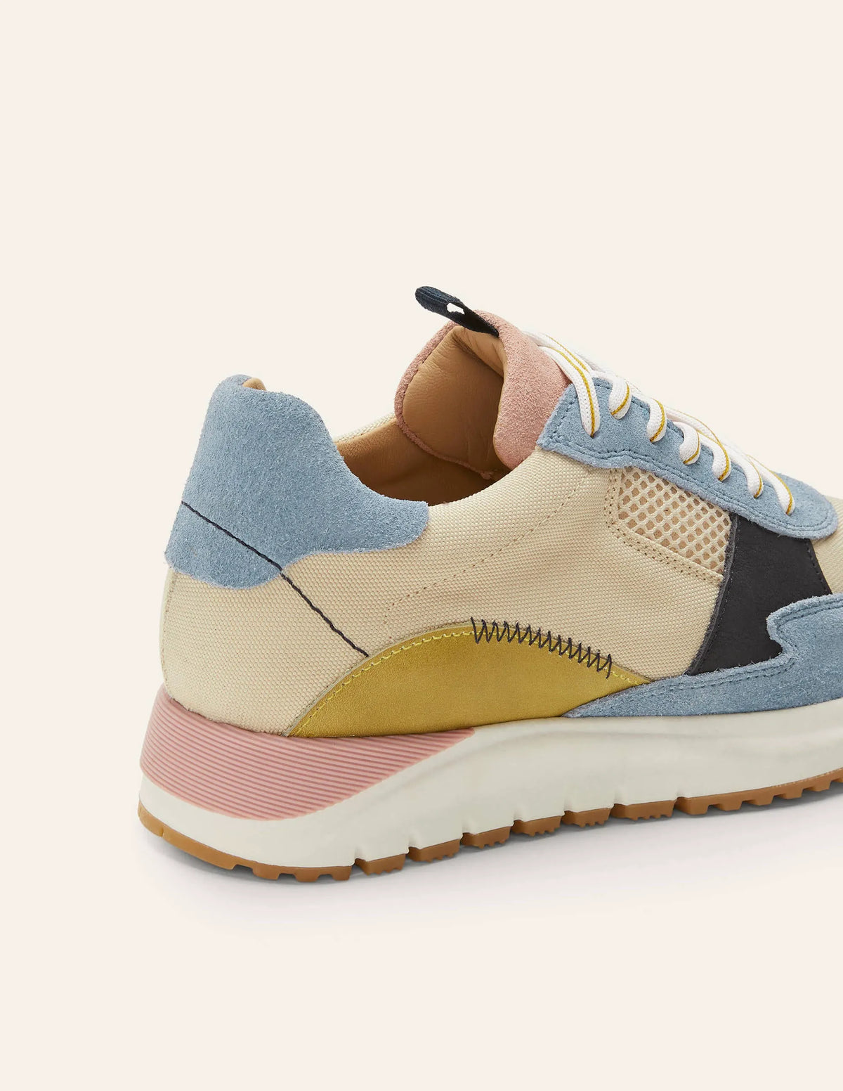 Colourblock Sneakers-Dawn Sky