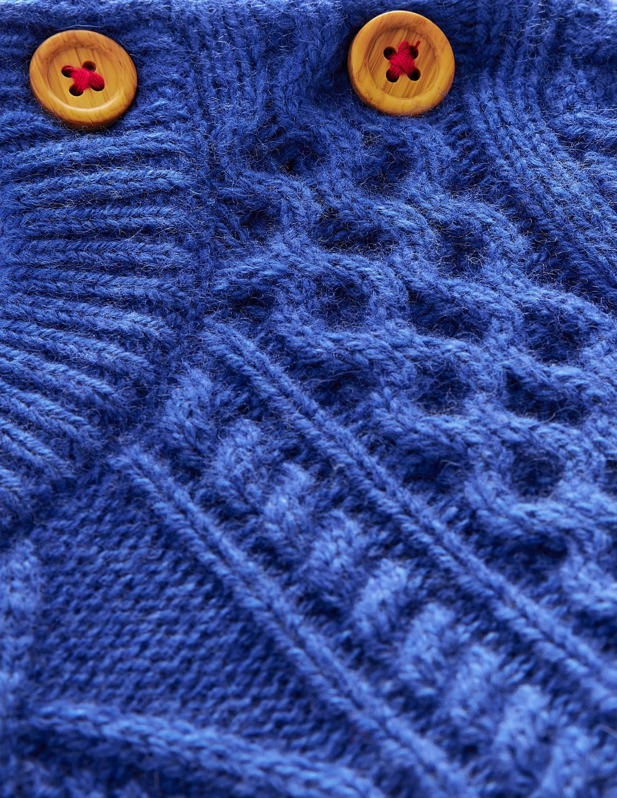 Cable Sweater-Bluing