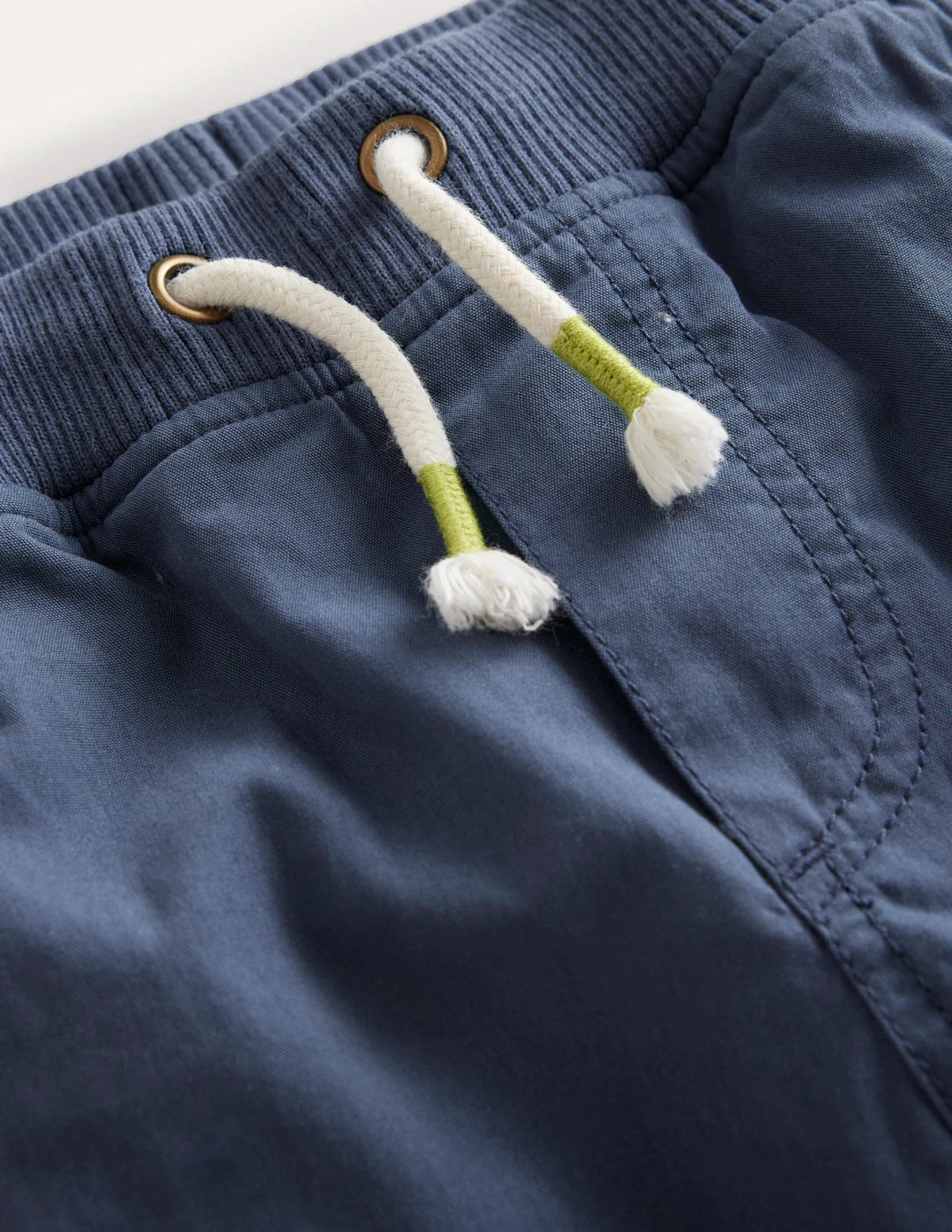 Cosy Lined Pants-Robot Blue