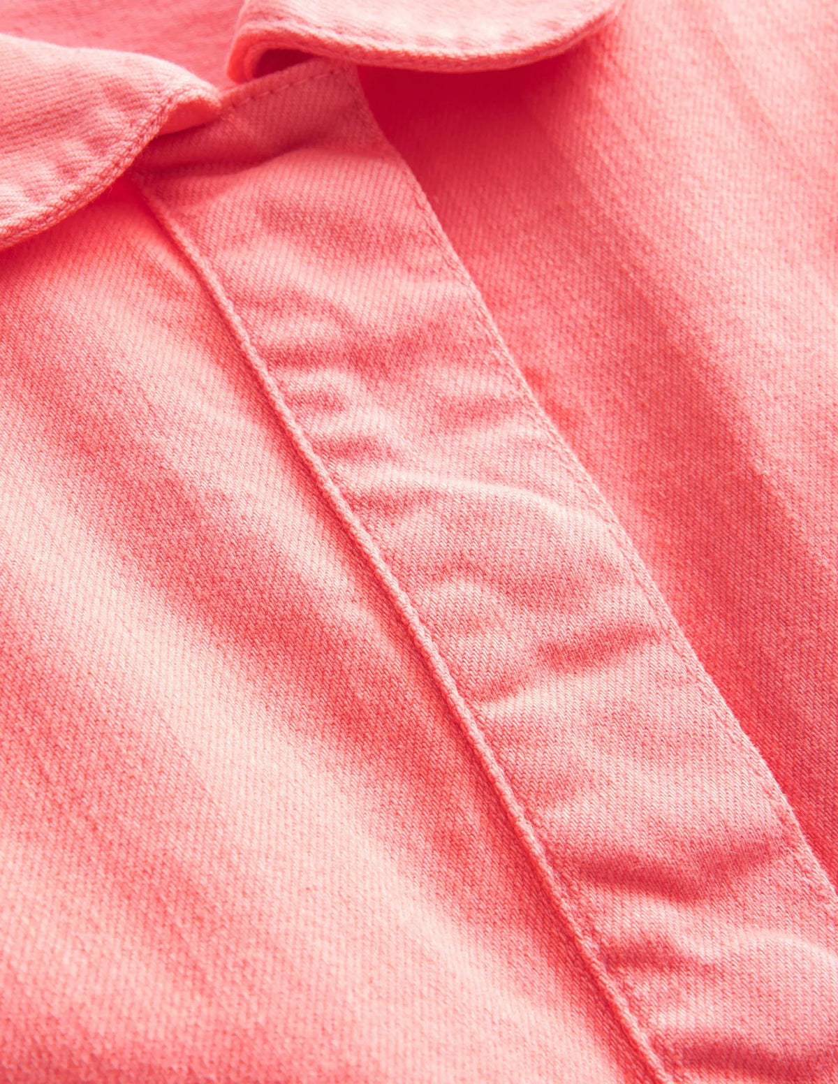 Denim Playsuit-Crab Apple