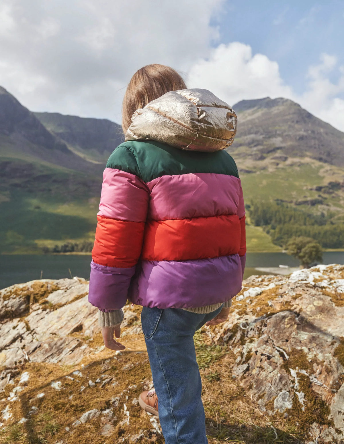 Ultimate Padded Coat-Rainbow Multi