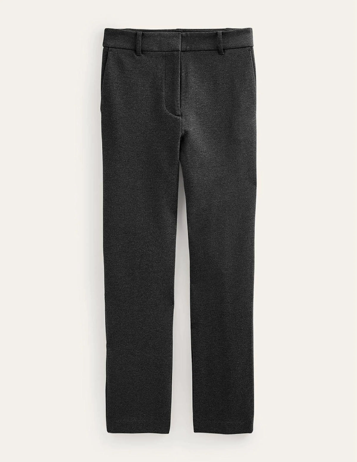 Highgate Ponte Pants-Charcoal Marl