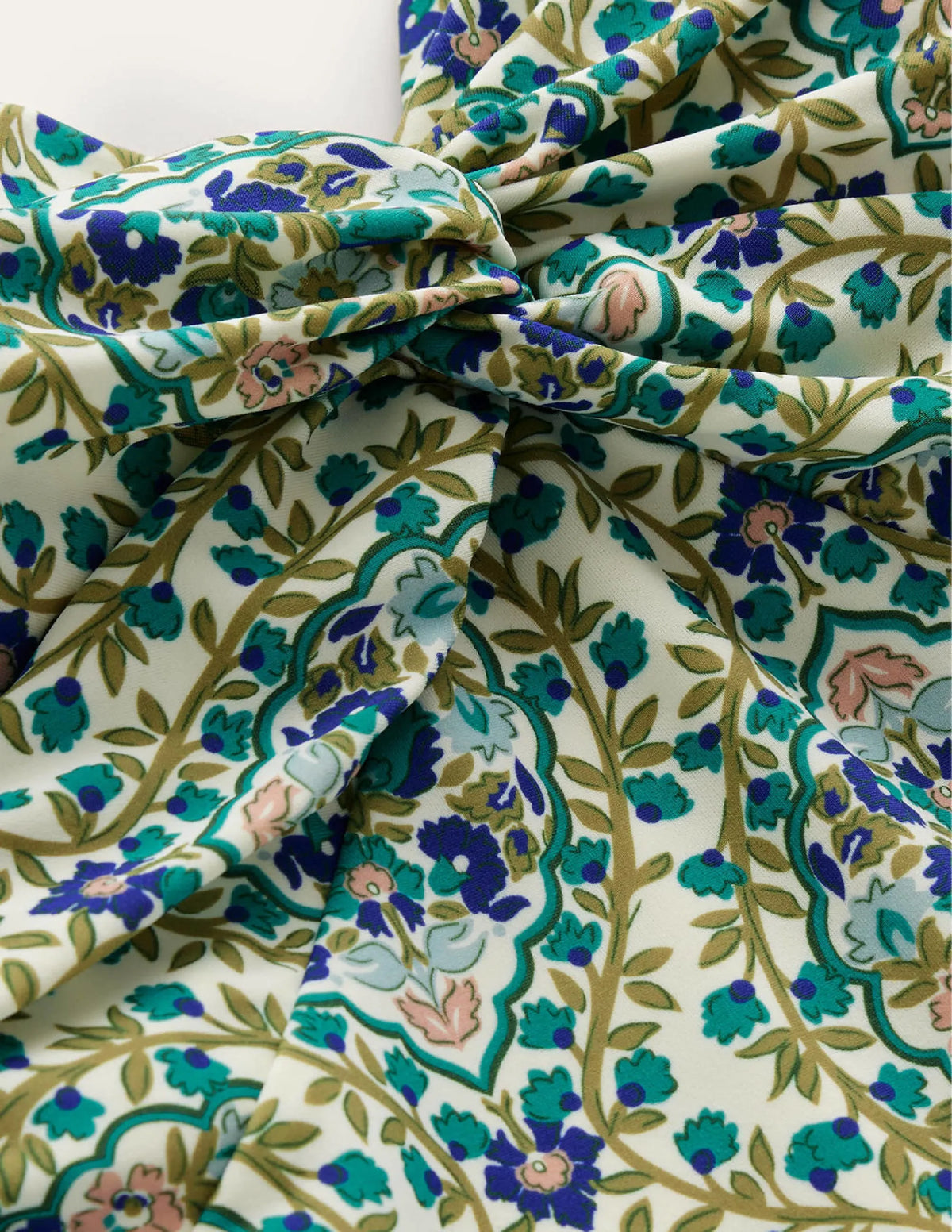 Twist Classic Swimsuit-River Reed, Vine Terrace