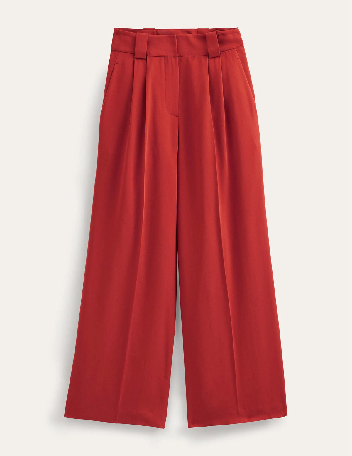 Islington Wide Leg Pants-Tomato