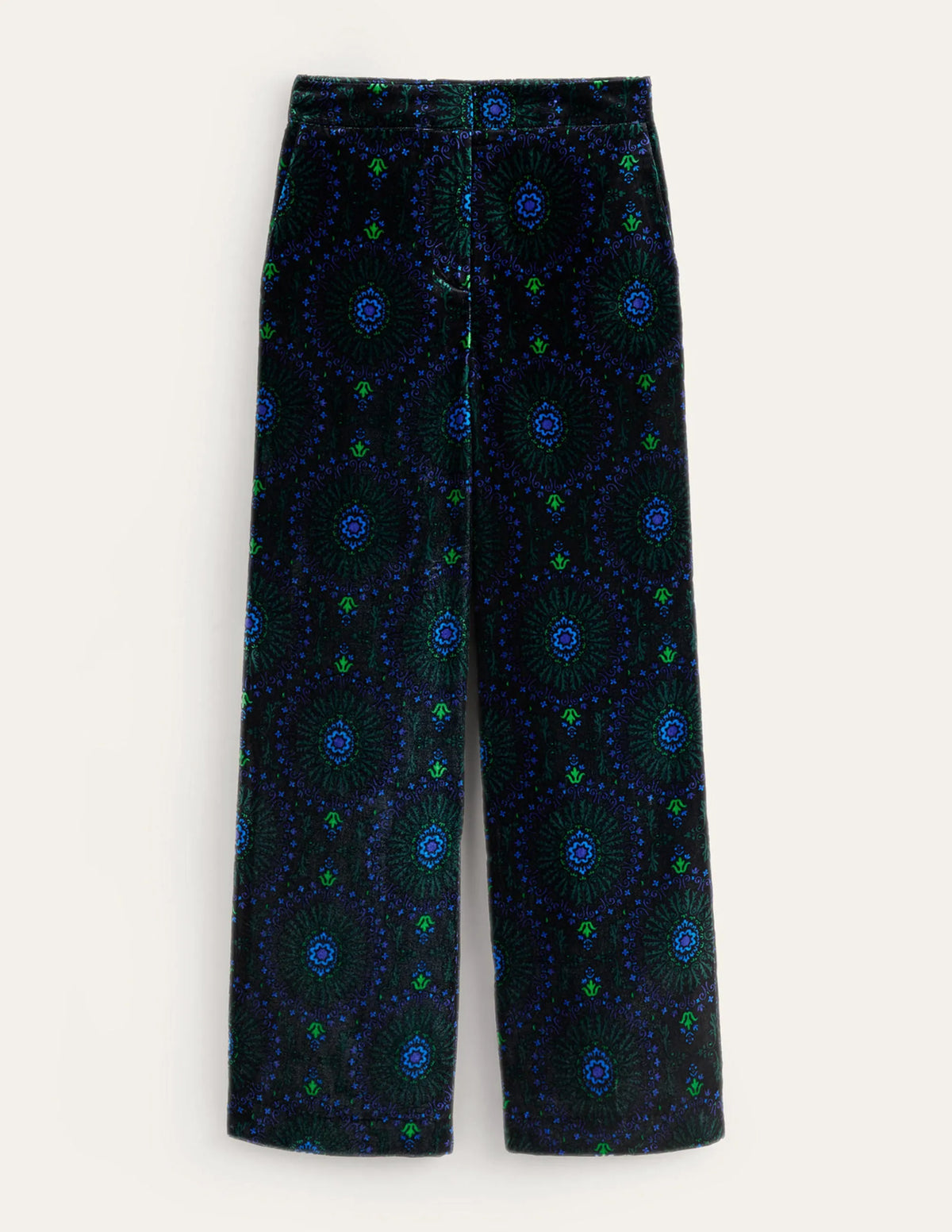 Westbourne Velvet Pants-Black, Artizian Geo