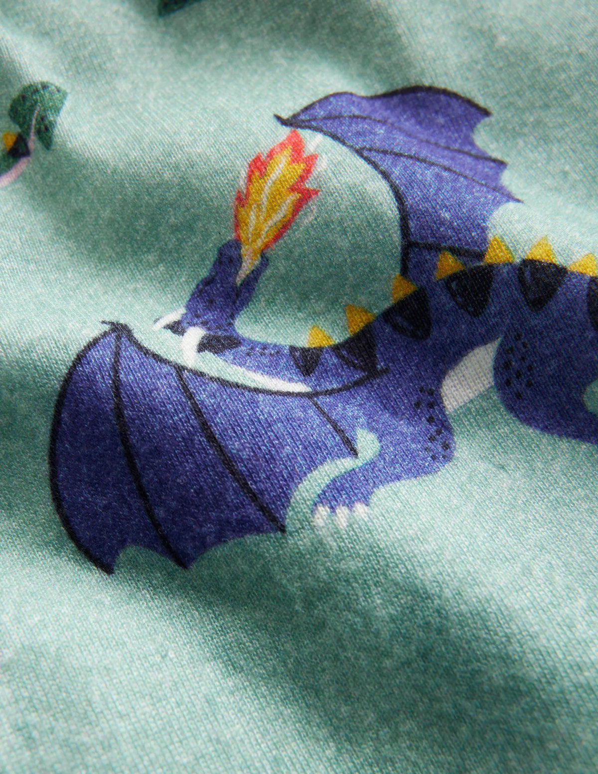 Snug Long John Pajamas-Georgian Blue Dragons