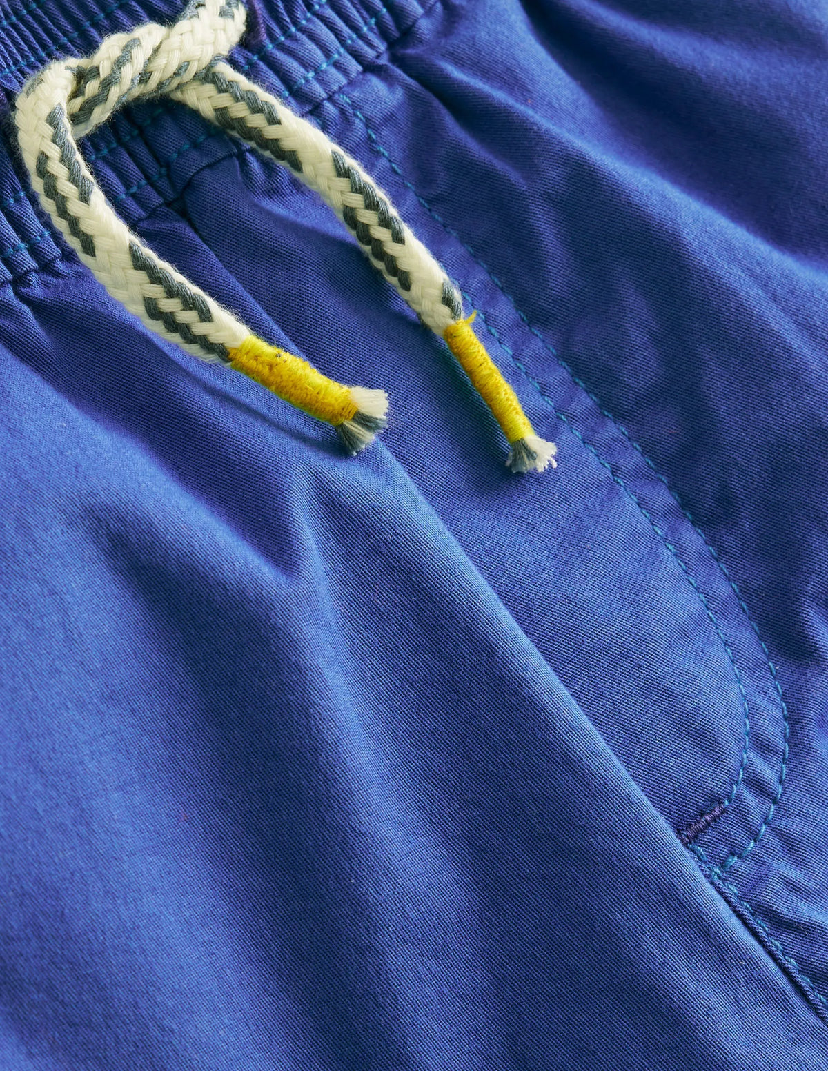 Pull-On Cargo Trouser-Blue Heron