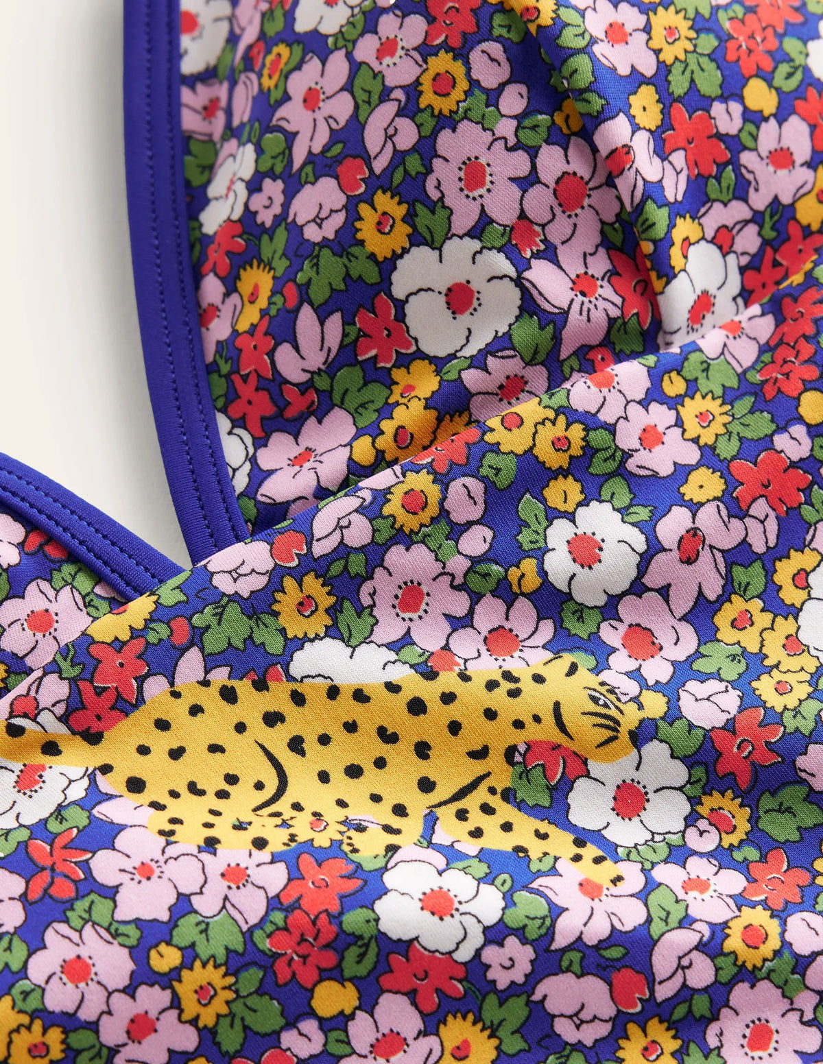 Como String Swimsuit-Multi, Leopard Bud