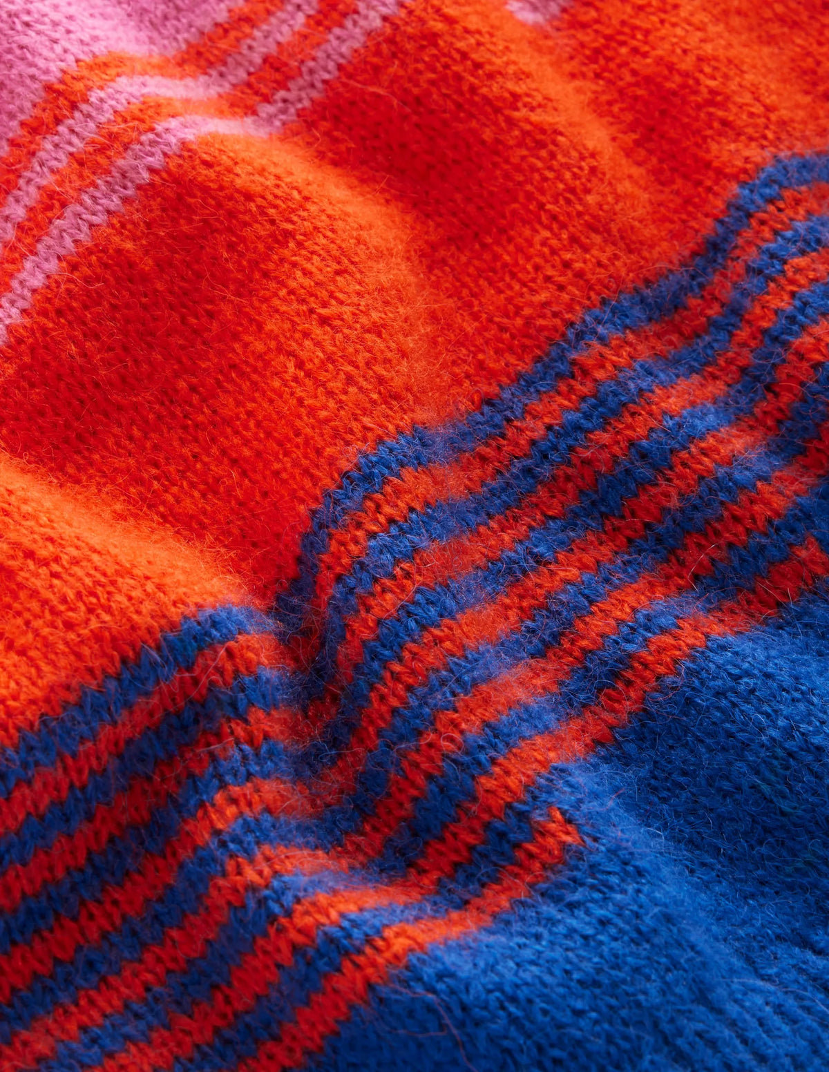 Scenic Crew Neck Sweater-Bright Blue, Scenic Intarsia