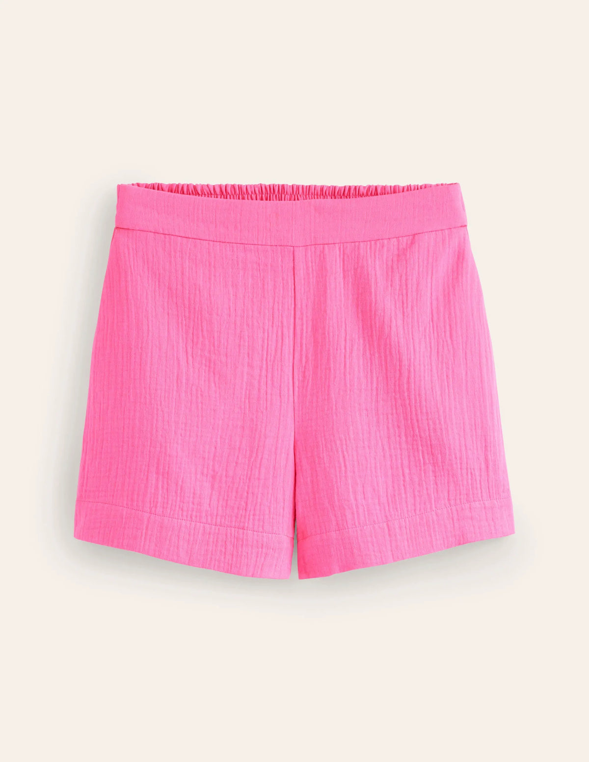 Double Cloth Shorts-Sangria Sunset