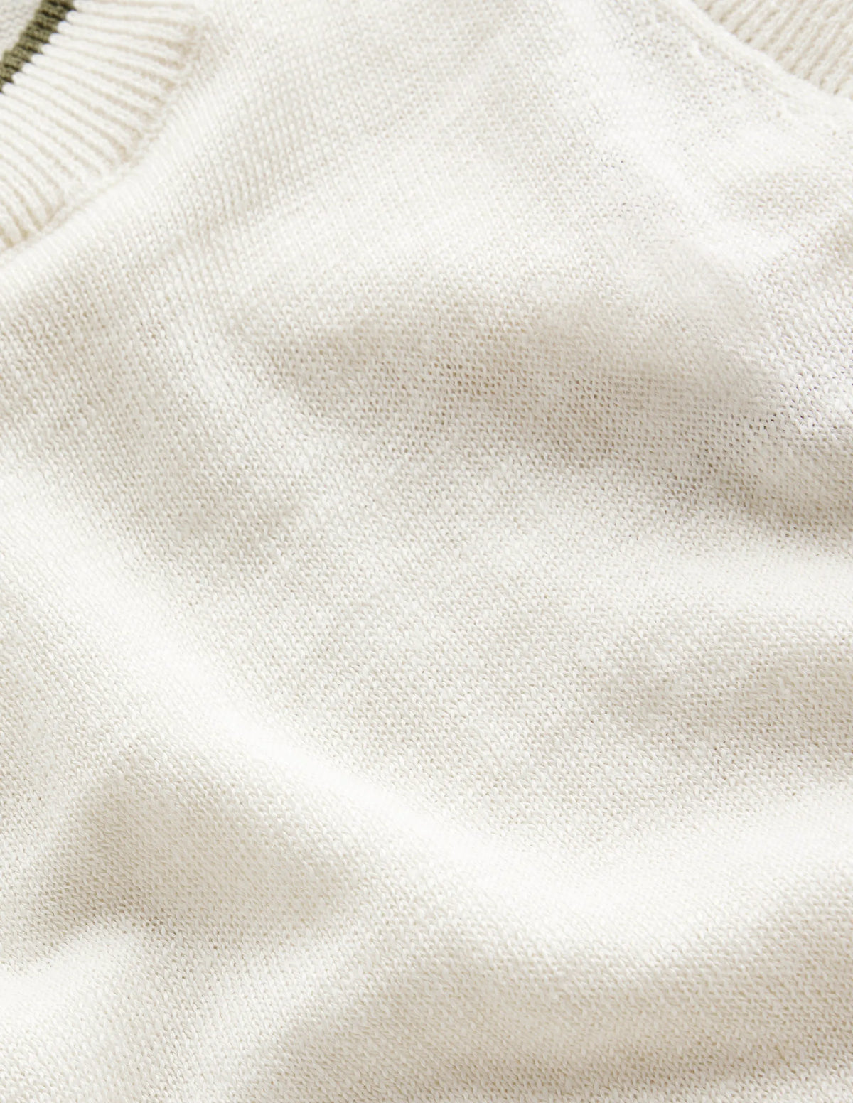 Maggie Linen Vest-Warm Ivory