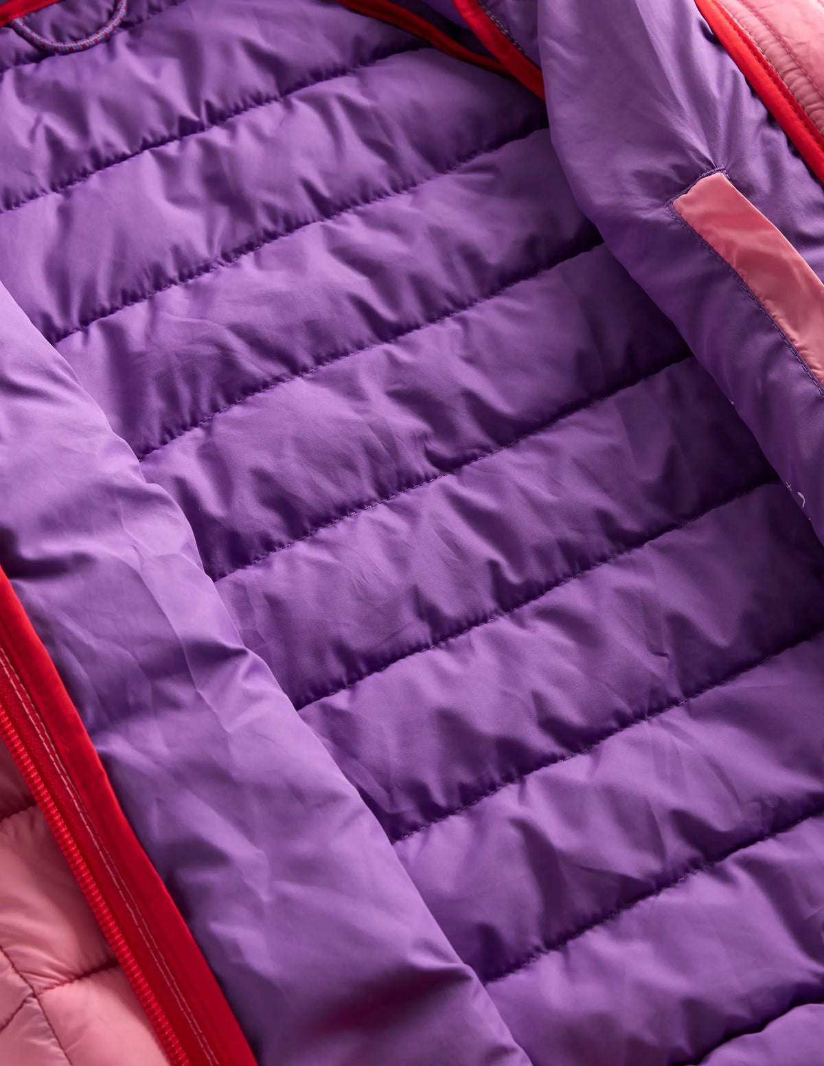 Pack-away Padded Jacket-Pink