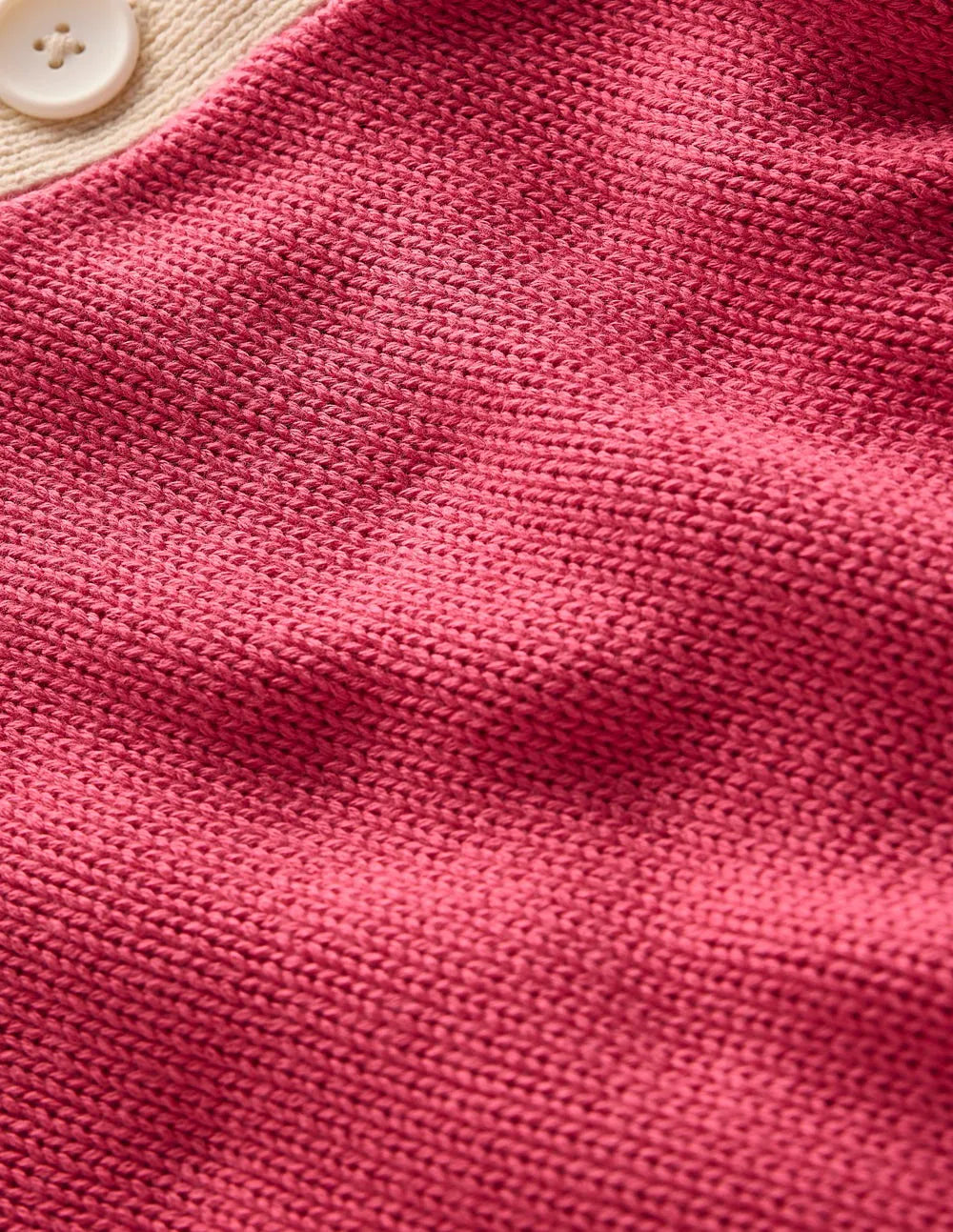 Jemma Chunky Cotton Sweater-Rose Pink