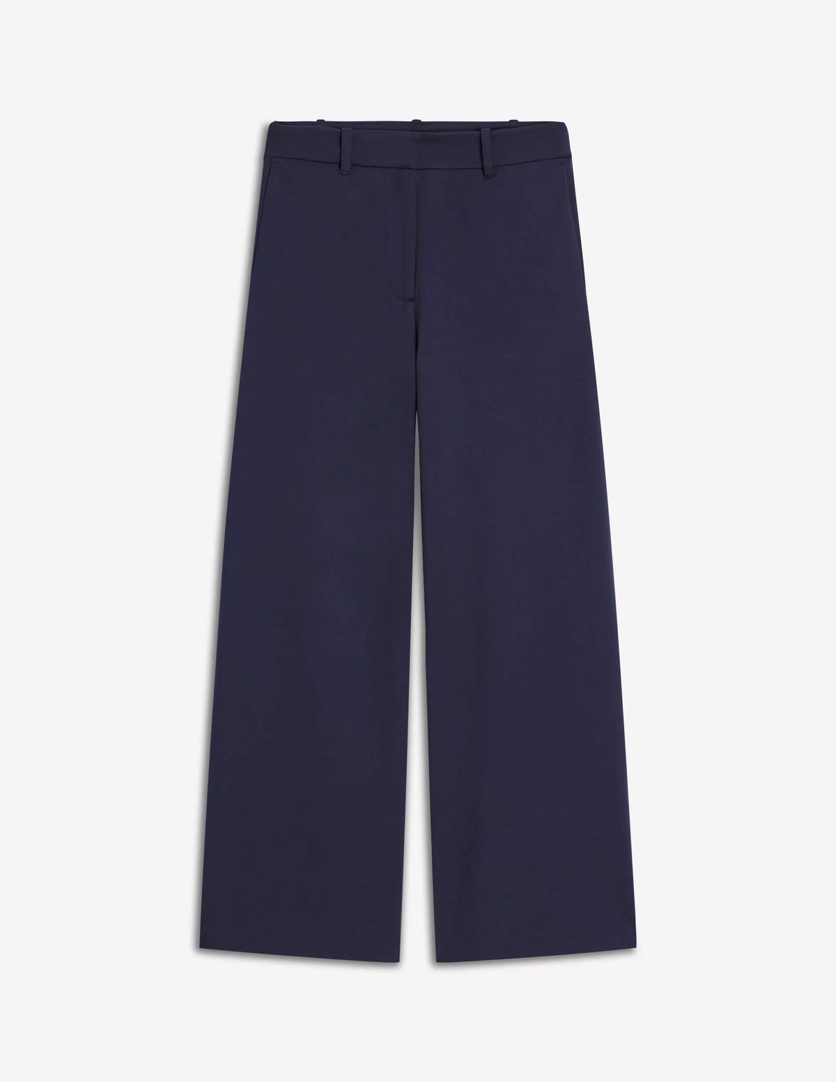 Belgravia Ponte Crop Pants-Navy