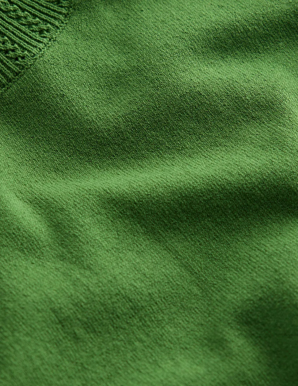 Emilia Cotton Crew T-shirt-Promenade Green
