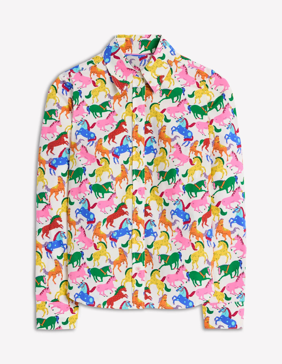 Sienna Cotton Shirt-Multi, Pony Club