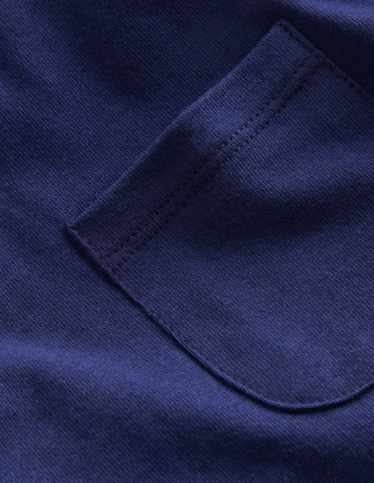 Long Sleeve Peplum Top-College Navy