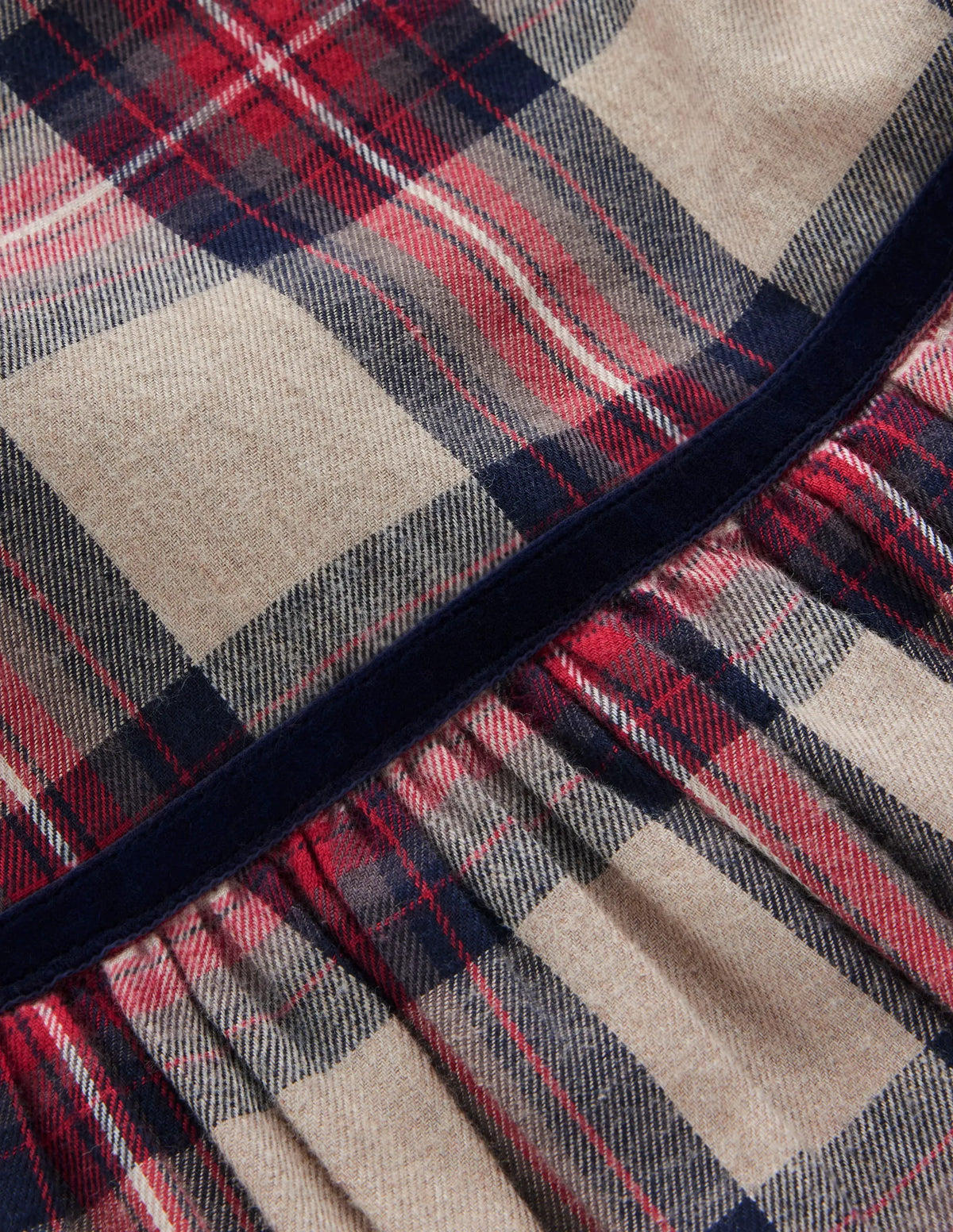 Posie Twirly Woven Dress-Multi Check