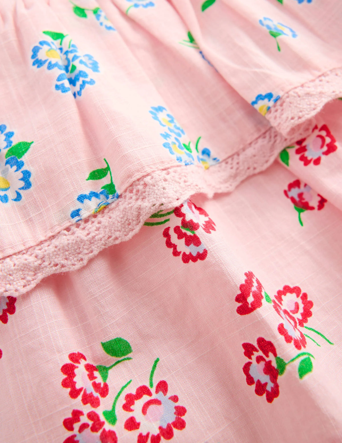 Tiered Ruffle Play Set-Pink Daisy Hotchpotch