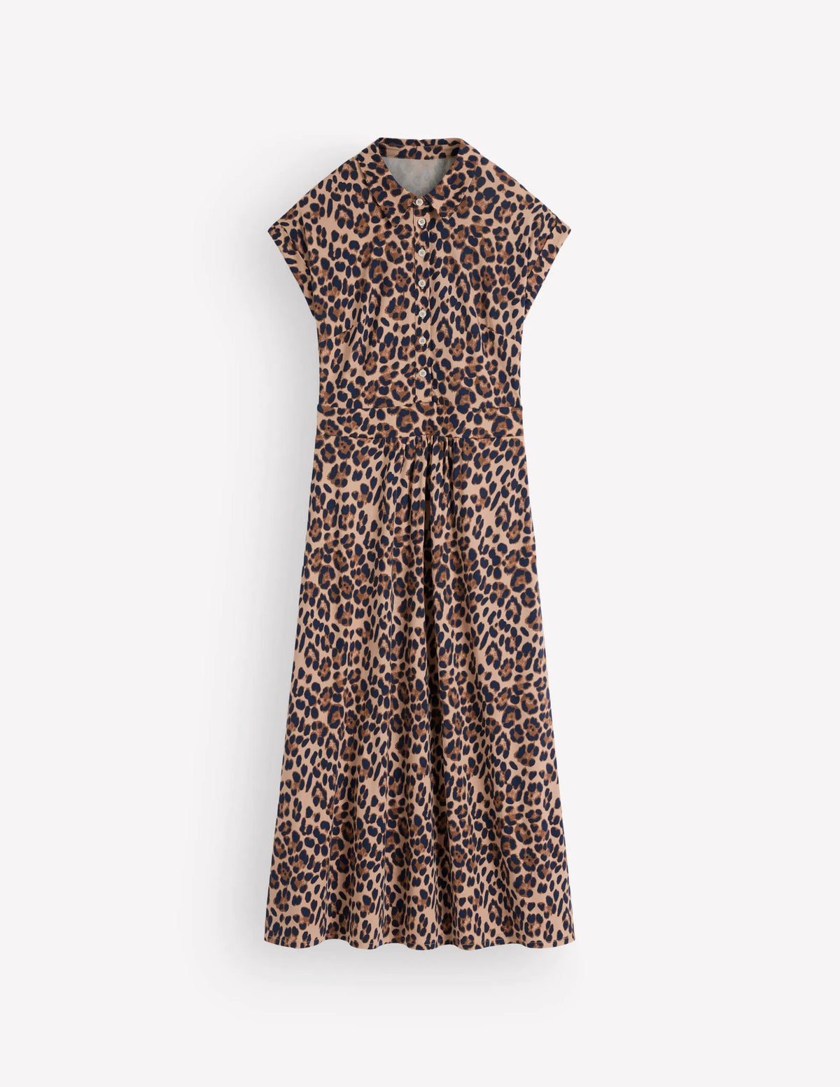 Fae Jersey Shirt Dress-Multi, Brushed Animal