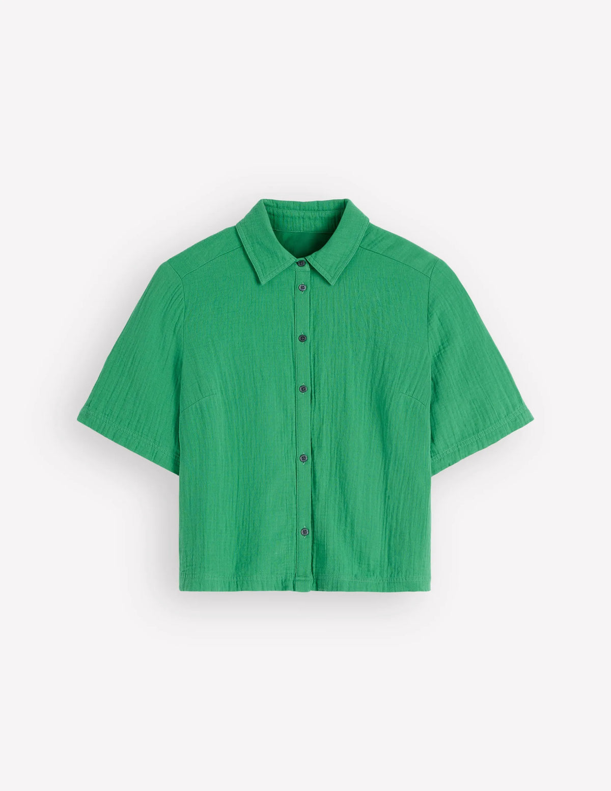Double Cloth Shirt-Leprechaun Green
