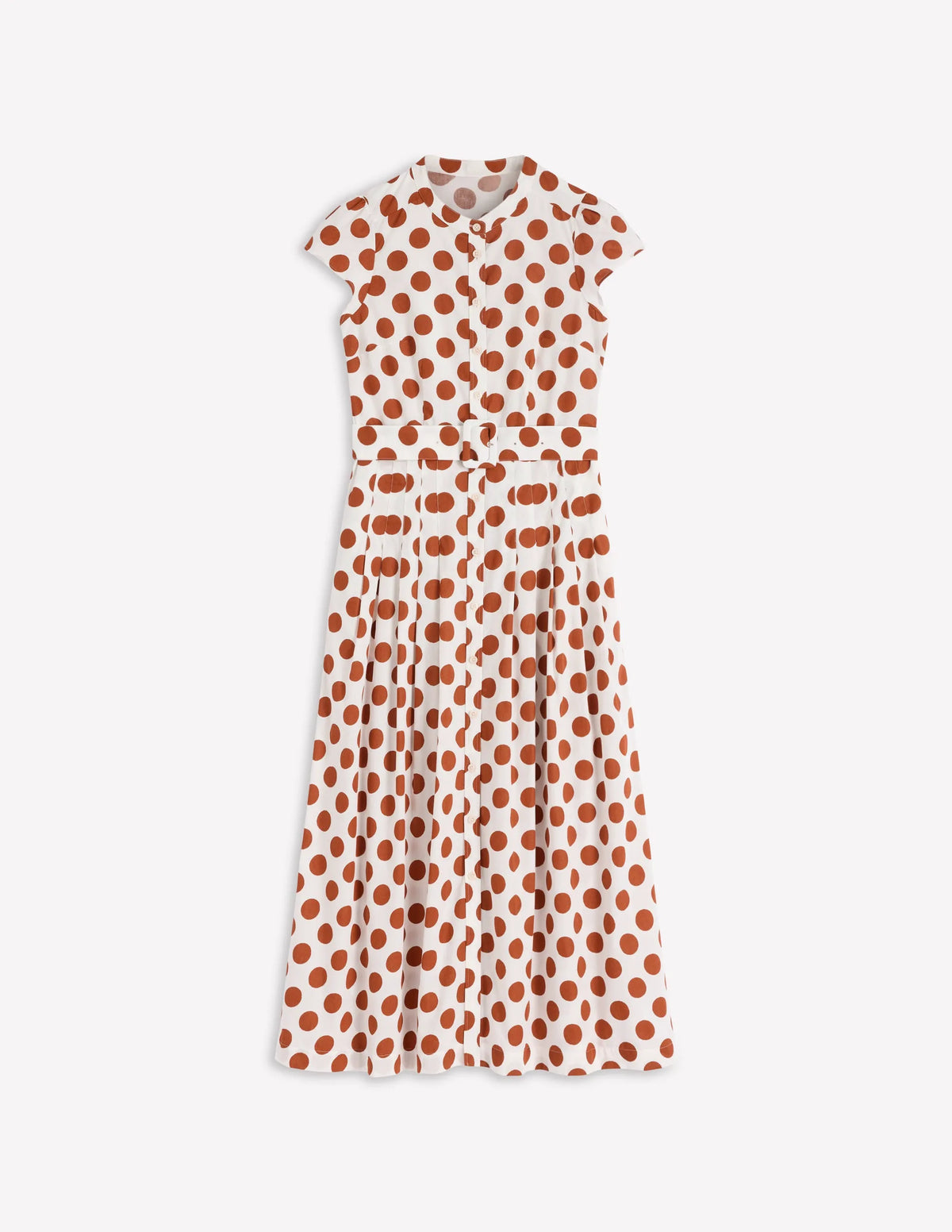 Arabella Cotton Maxi Dress-Ginger, Painted Dot