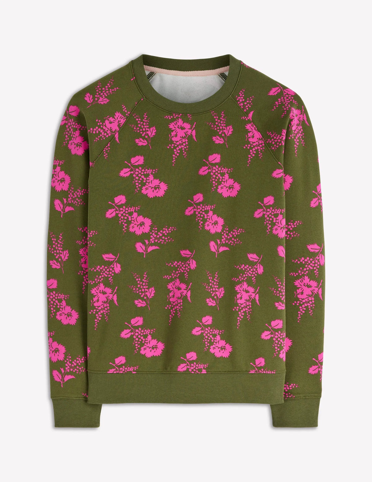 Rosa Printed Sweatshirt-Mayfly, Blossomy Sprig Medium