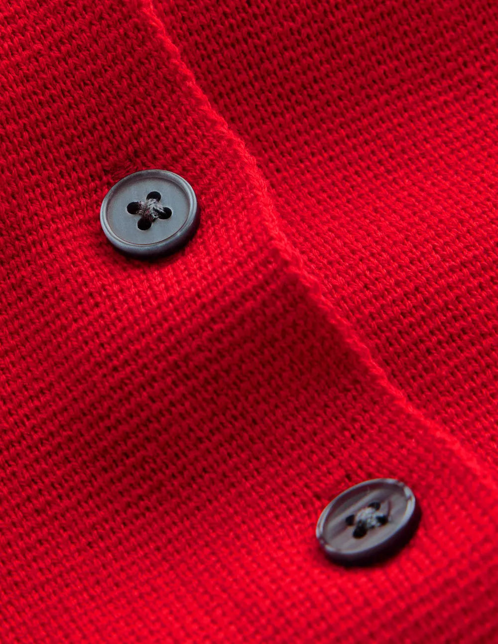 Short Sleeve Knitted Jacket-Red
