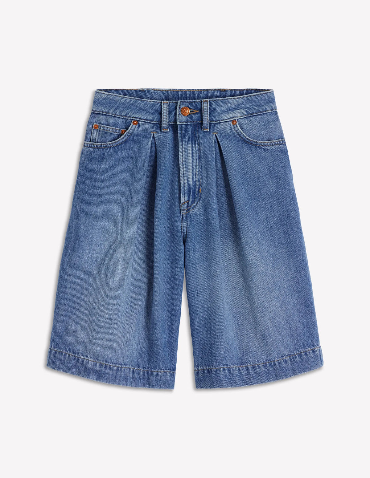 Denim Bermuda Short-Light Vintage