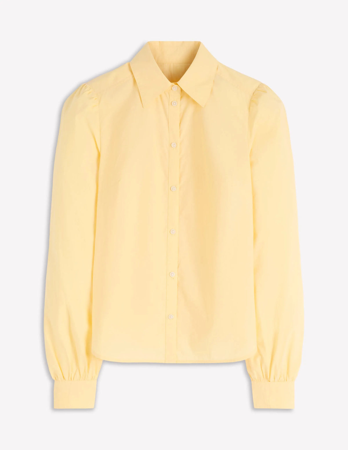 Cara Cotton Shirt-Buttercream