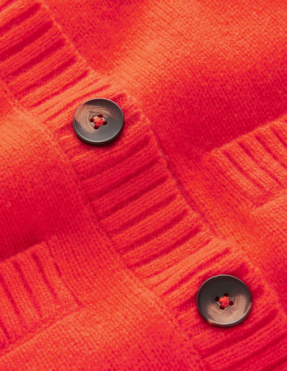 Marta Merino Wool Waistcoat-Sunset Orange