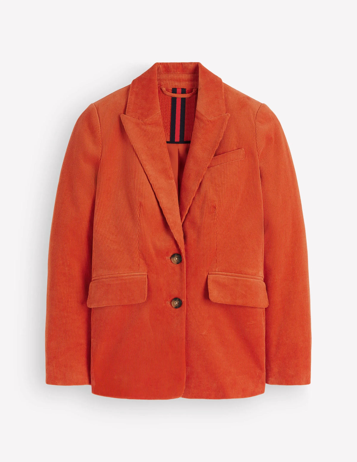 Stamford Cord Blazer-Spiced Ginger