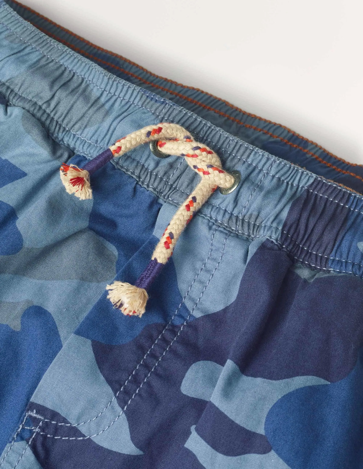 Lined Utility Cargo Pants-College Navy Camouflage