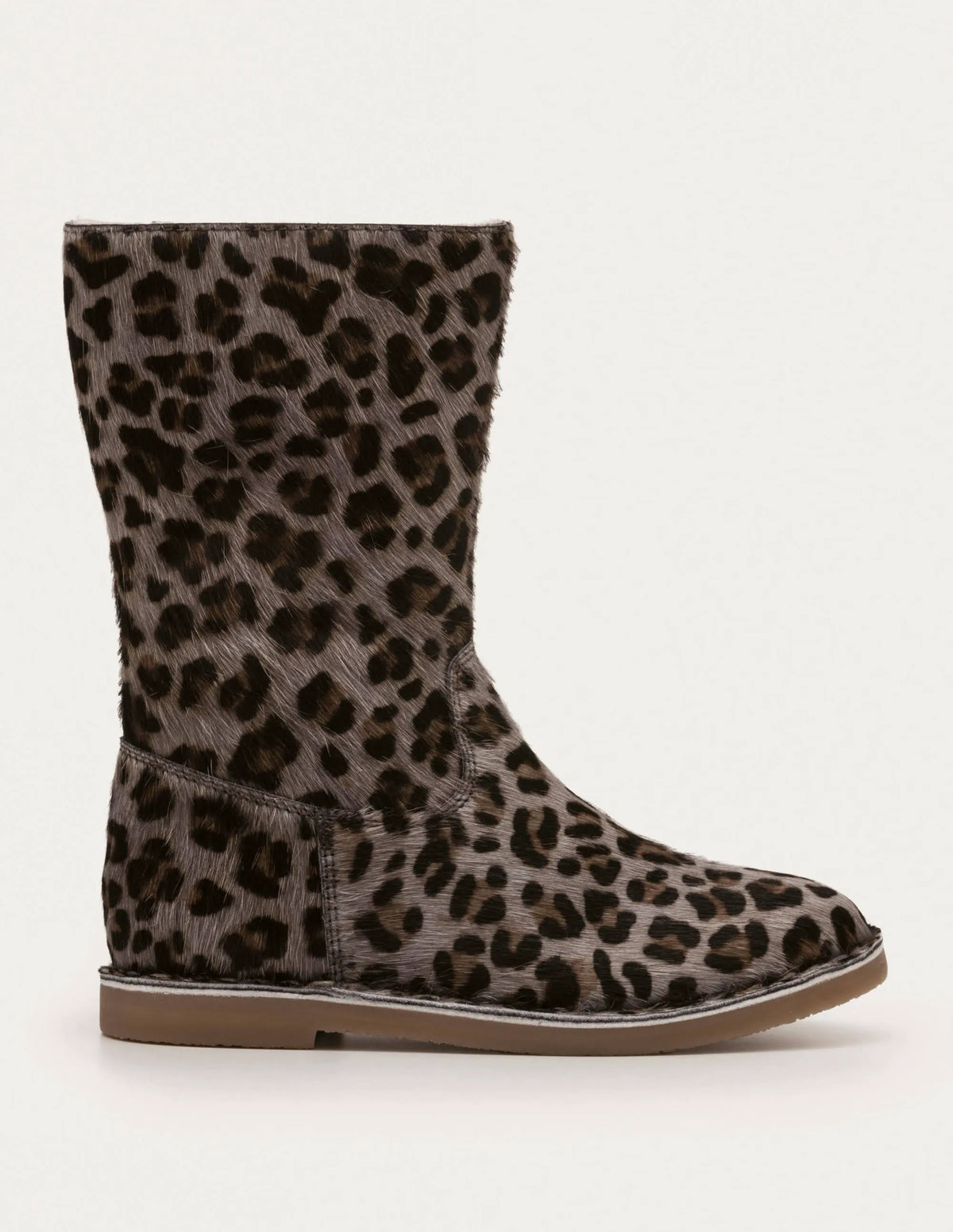 Tall Boots-College Navy Leopard
