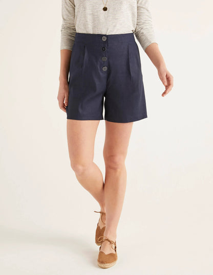 Bamburgh Shorts-Navy