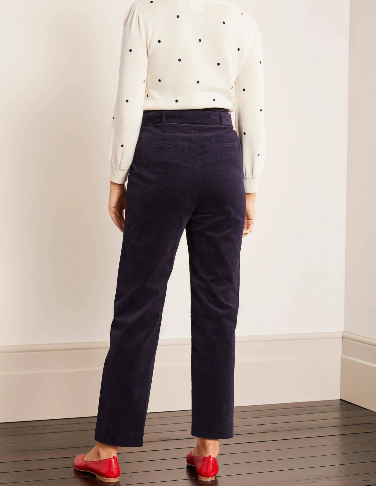 Chiswick Cord Pants-Navy