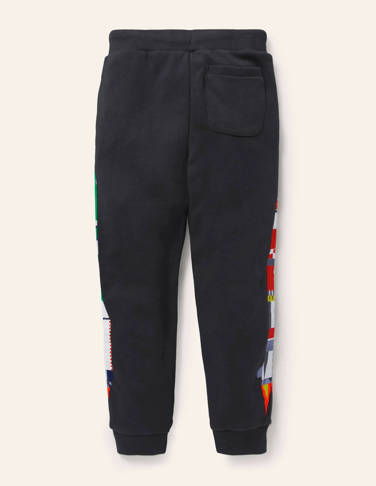 Graphic Space Joggers-Smoke Grey Rockets