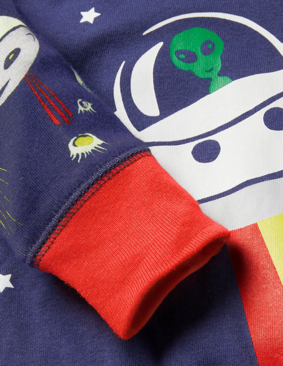 Snug Long John Pajamas-Starboard Blue UFO