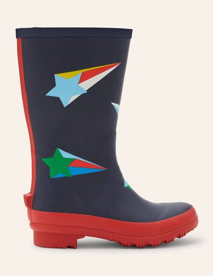 Wellies-College Navy Stars